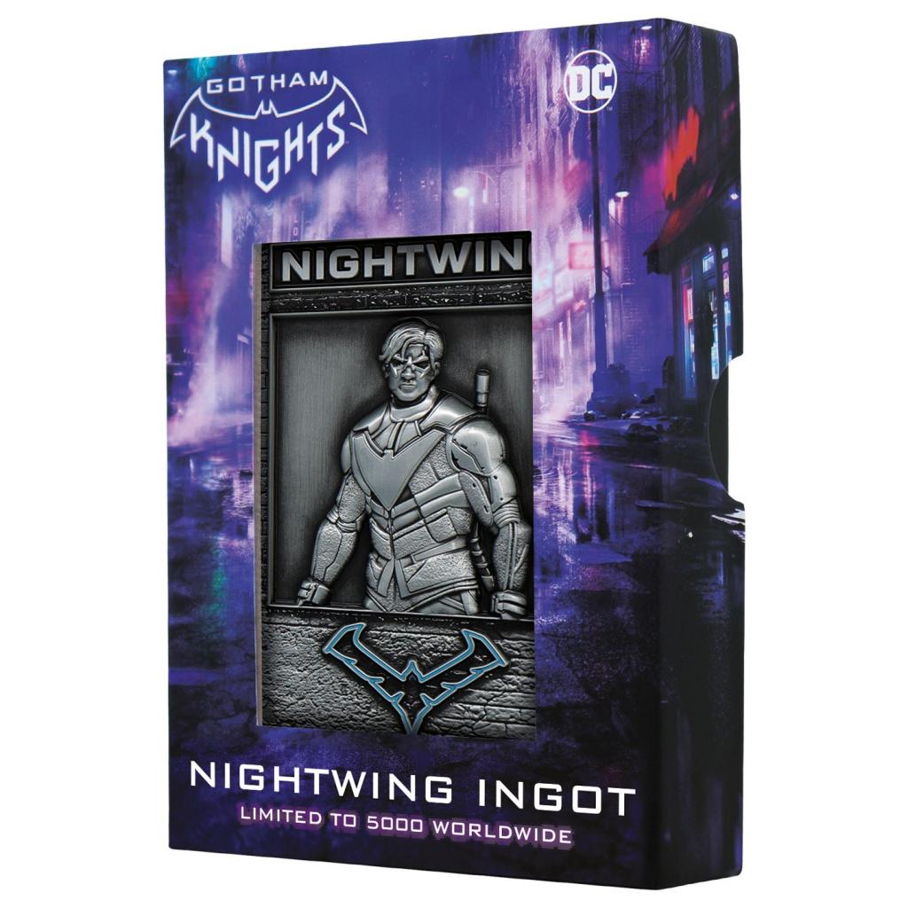 GOTHAM KNIGHTS - Nightwing - Lingot en Métal Collection Limitée