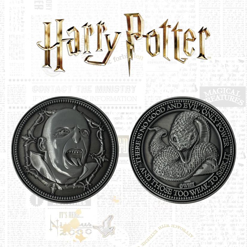 HARRY POTTER - Voldemort - Pièce de collection édition limitée
