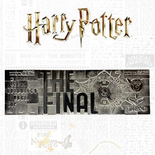 Load image into Gallery viewer, HARRY POTTER - Quidditch World Cup - Collector&#39;s Silver Plated Ticket
