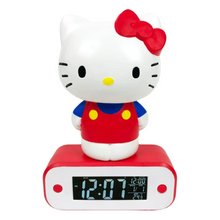 Load image into Gallery viewer, HELLO KITTY - Alarm clock with LED lamp - 17cm
