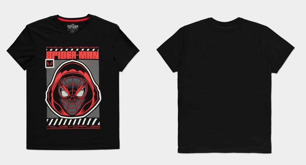 SPIDER-MAN MILES MORALES - Miles Hood - T-Shirt Homme (S)