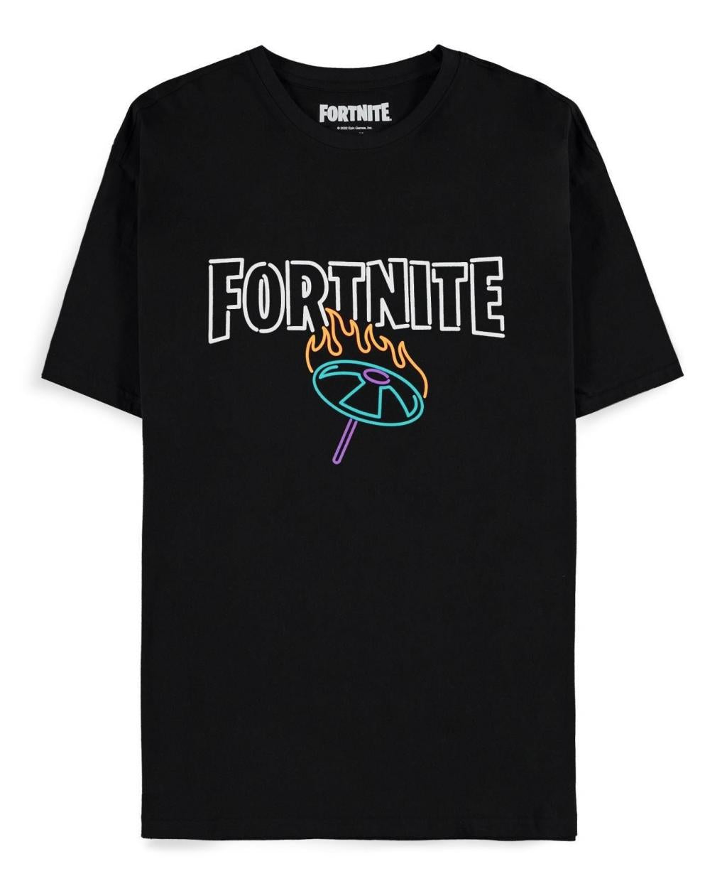 FORTNITE - Logo Parapluie - T-Shirt Homme (XXL)