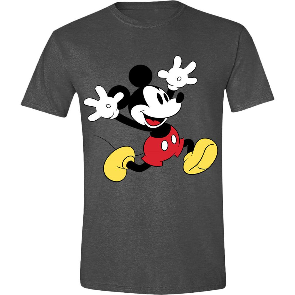 DISNEY - T-Shirt - Mickey Mouse Aufregendes Gesicht (S)