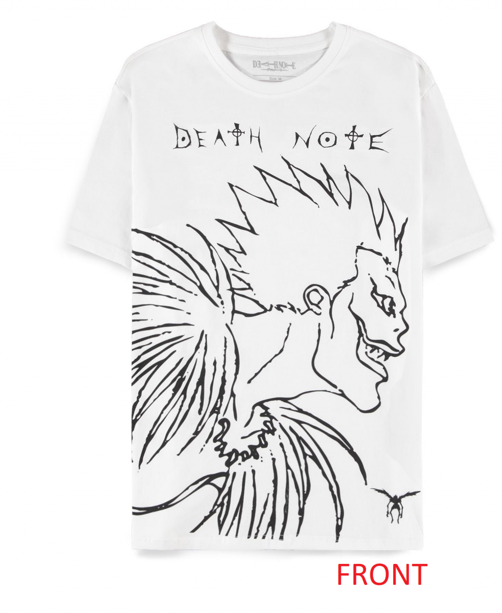 DEATH NOTE - Ryuk Face - T-Shirt Blanc Homme (XXL)