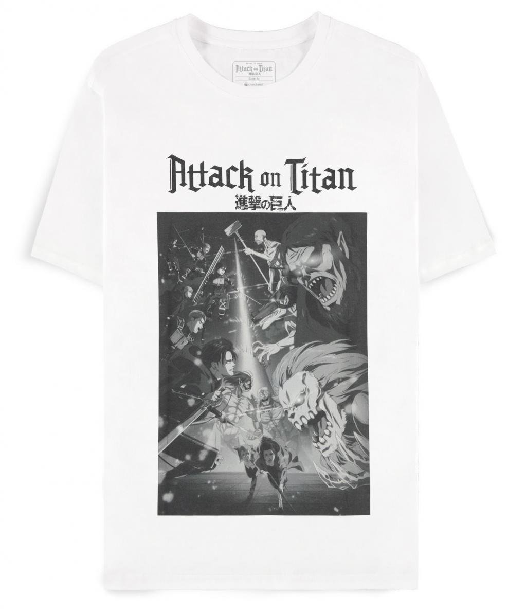ATTACK ON TITAN - Saison 4 - T-Shirt Homme (M)