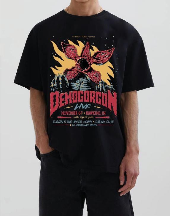 STRANGER THINGS - Demogorgon Live  - T-Shirt Homme (S)