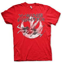 Lade das Bild in den Galerie-Viewer, STAR WARS 7 - X-Wing Fighter T-Shirt (XL)
