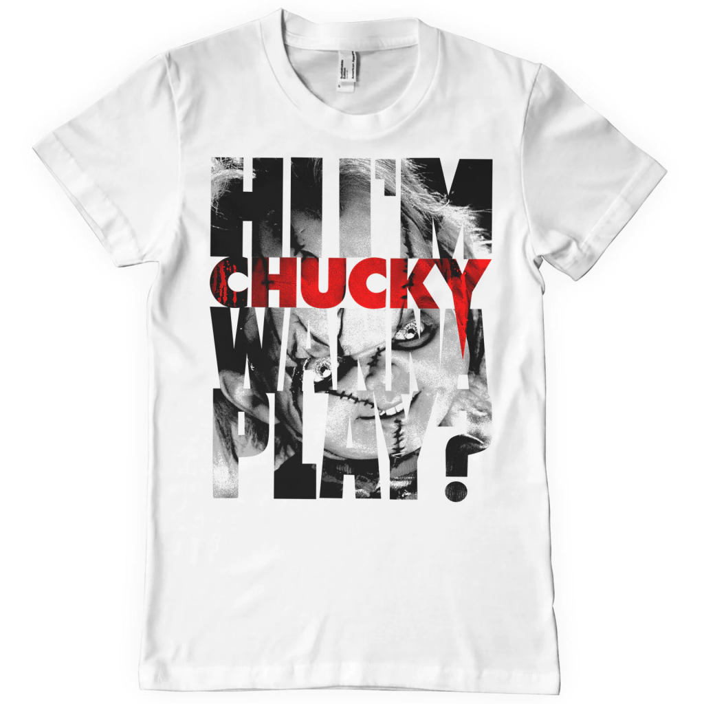 CHUCKY - Wanna Play Cutout - T-Shirt (M)