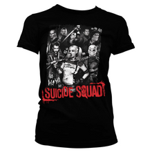 Charger l&#39;image dans la galerie, SUICIDE SQUAD - T-Shirt Suicide Theme - GIRLY (XXL)
