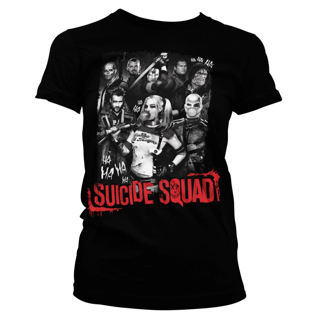 SUICIDE SQUAD - Suicide Theme T-Shirt - GIRLY (XXL)