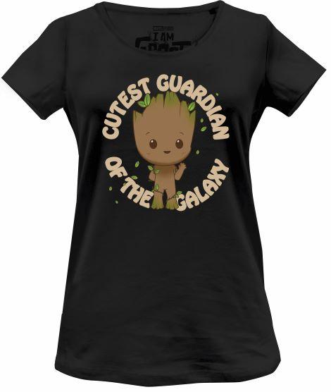 MARVEL - Groot Cutest Guardians Of The Galaxy - T-Shirt Femme (L)