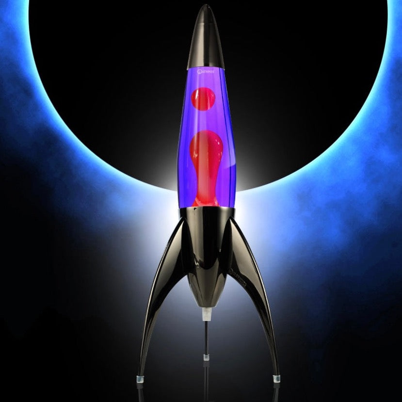Mathmos Rocket Lava Lamps: BLACK 