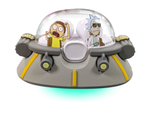 Load image into Gallery viewer, RICK &amp; MORTY - Light Up - Earpods Audio True Wireless Sound -Spaceship
