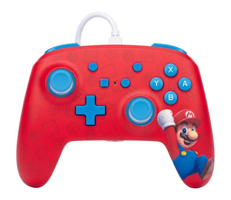 Wired Enhanced Controller Mario Whoo - Nintendo Switch