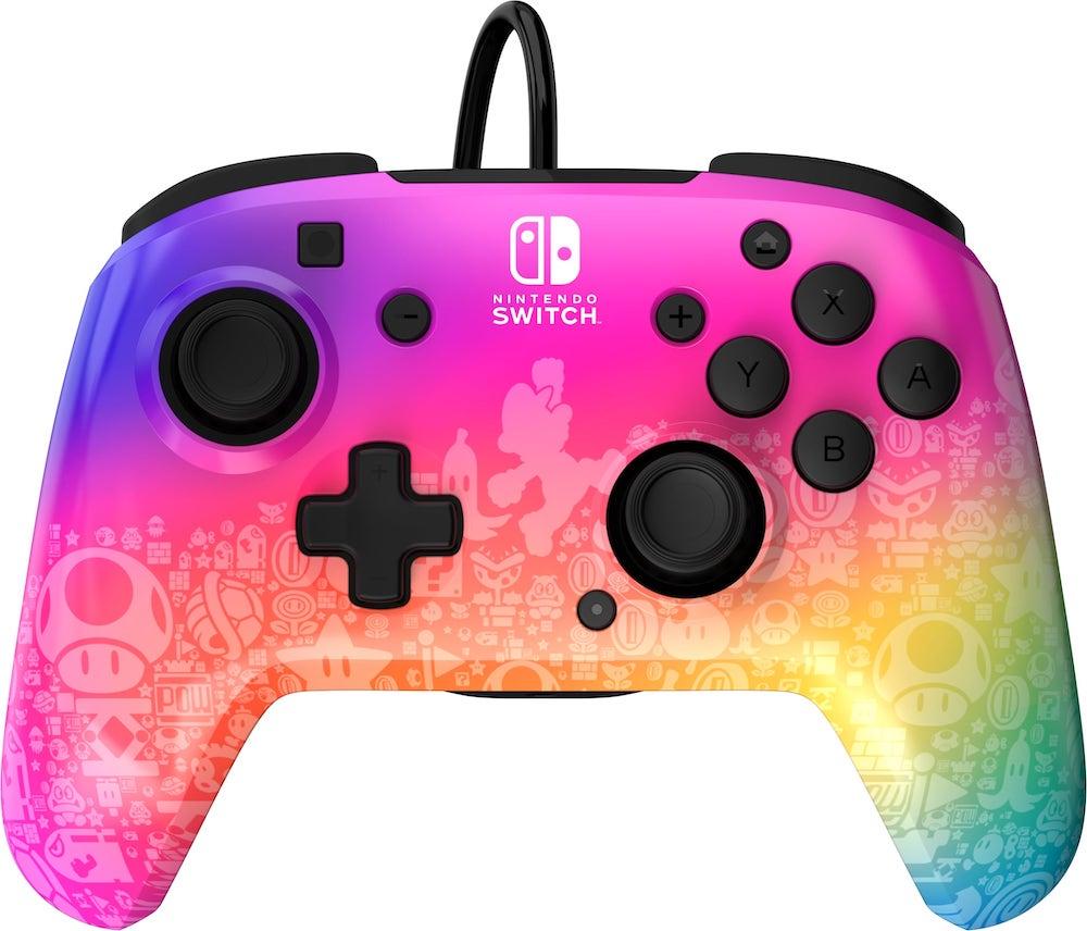 Official Nintendo Wired Controller Star Spectrum