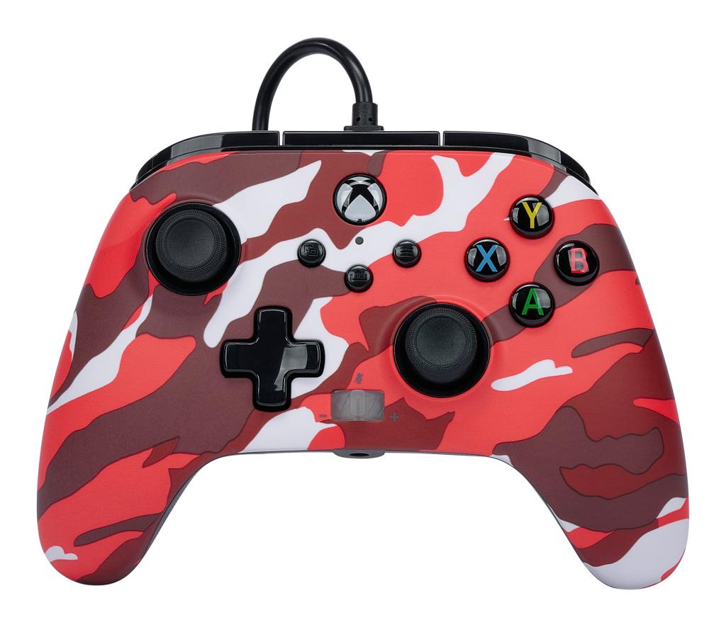 Wired Controller Enhanced - Camo Red  Xbox Series X