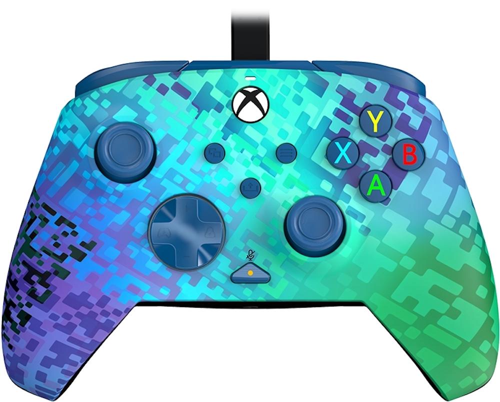 Wired Rematch Controller Glitch Green  - Xbox Series X