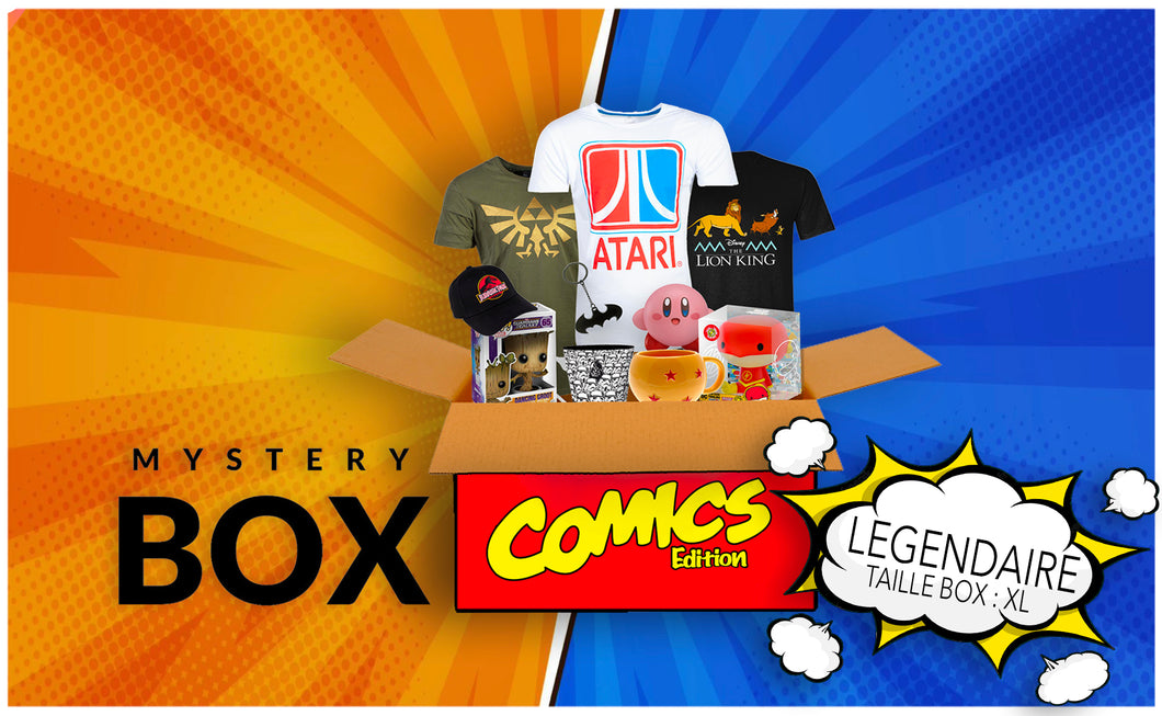 Mystery Box „Comics & Filme“ Legendär (XL)